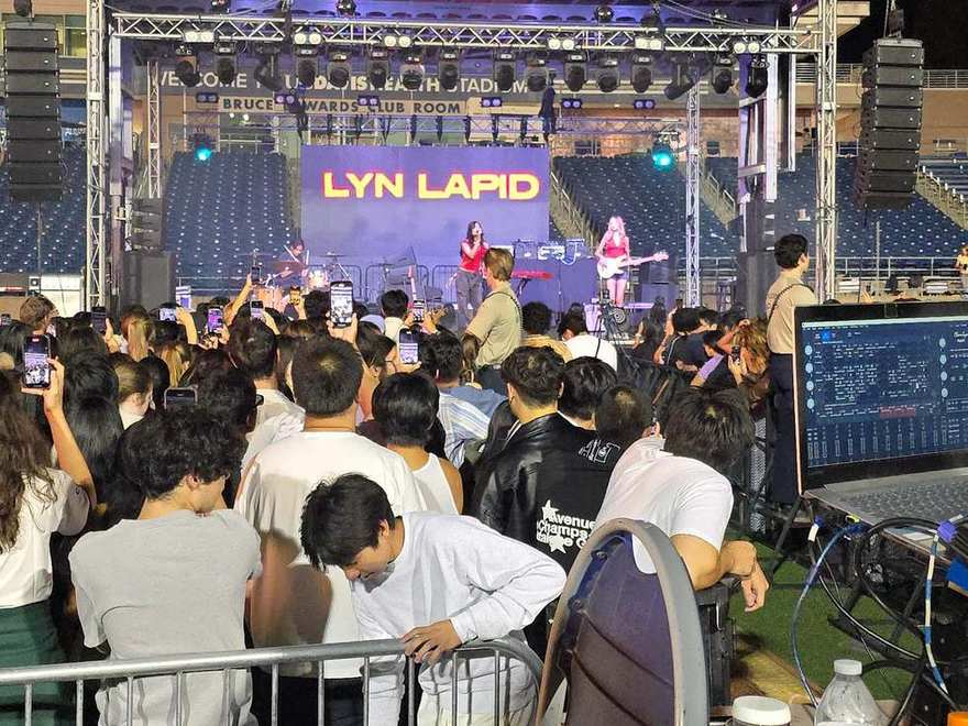 National Entity AUD: Front of house, festival set