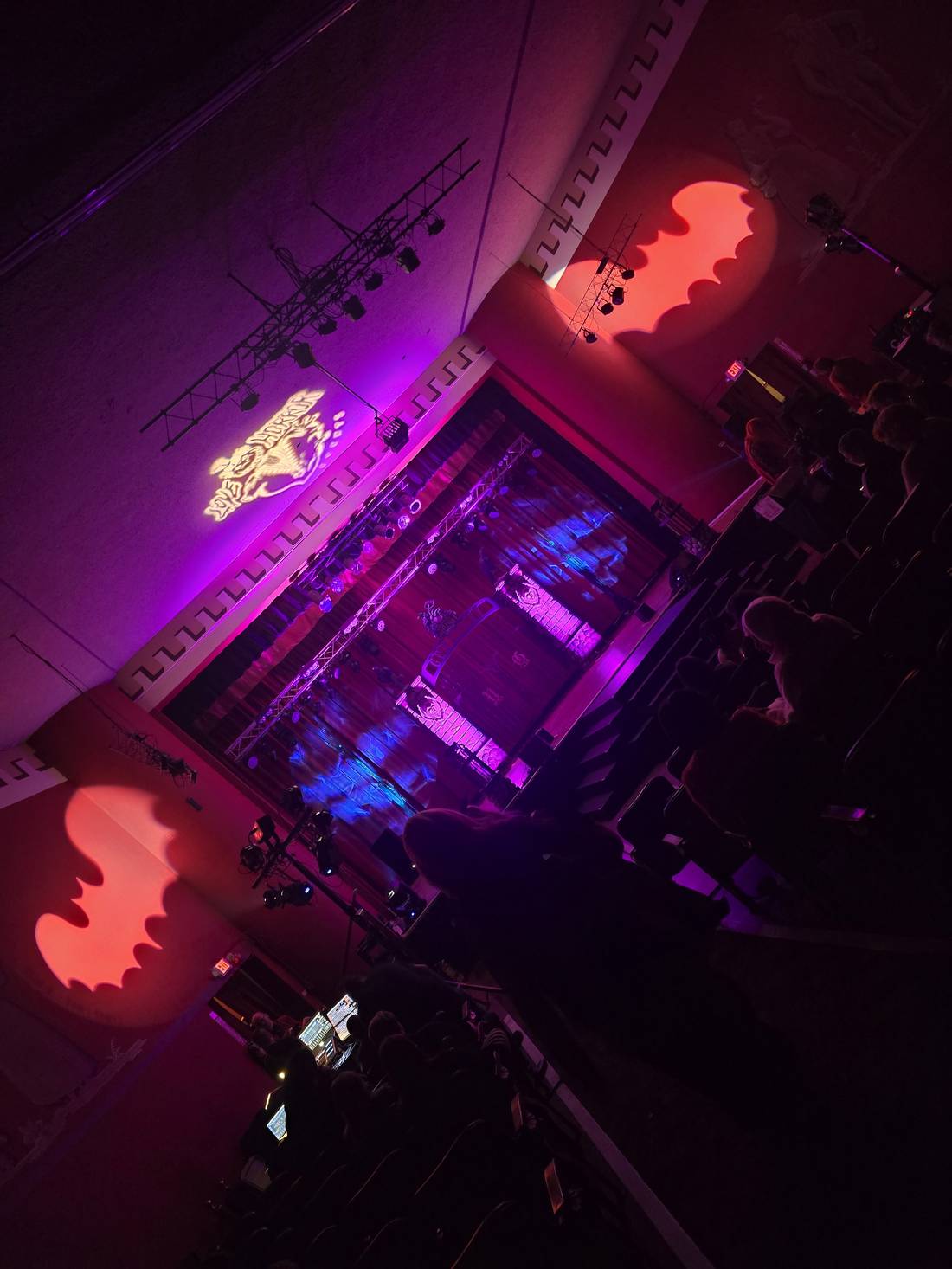 Sac Horror Burlesque show lighting