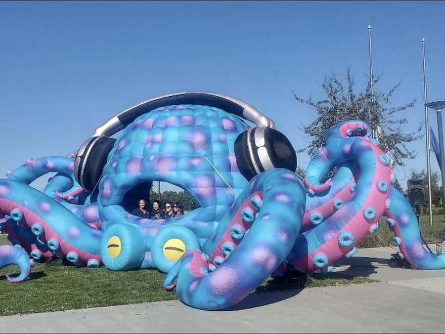 National Entity PRP: Inflatable build, daytime install